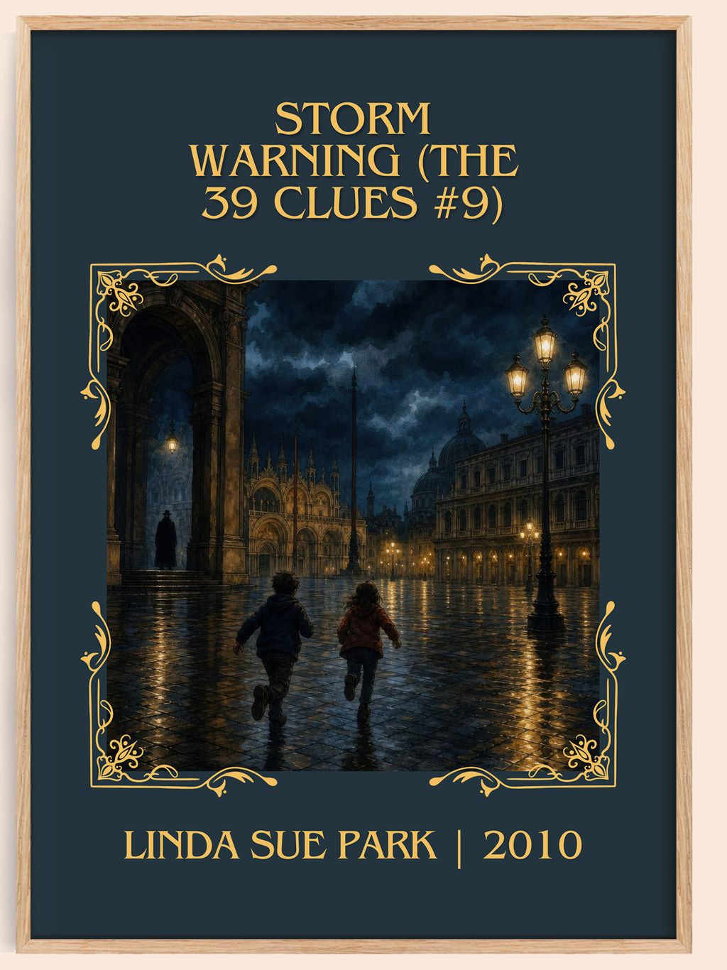 Storm Warning (The 39 Clues #9) Classic Book Art Print by L. Park – book poster