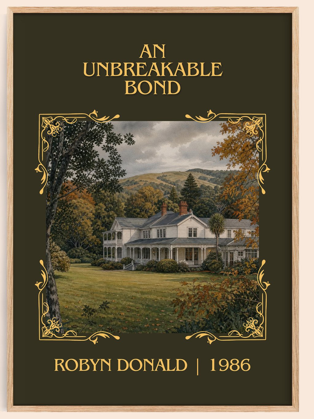 An Unbreakable Bond Classic Book Art Print by Robyn Donald – book poster