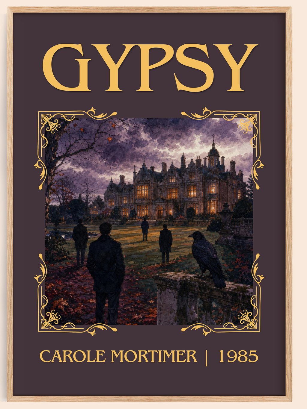 Gypsy Classic Book Art Print by Carole Mortimer – book poster
