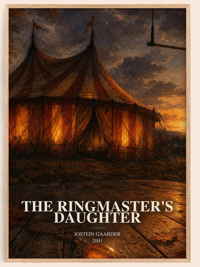 Ringmaster'S Daughter Book Watercolour Illustration by Jostein Gaarder