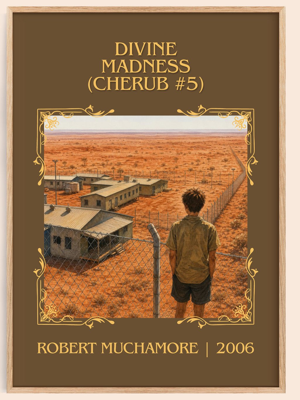 Divine Madness (CHERUB #5) Classic Book Art Print by Robert Muchamore – book poster