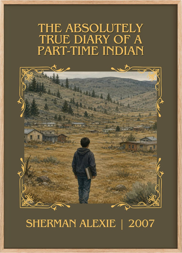 The Absolutely True Diary of a Part-Time Indian Classic Book Art Print by Sherman Alexie