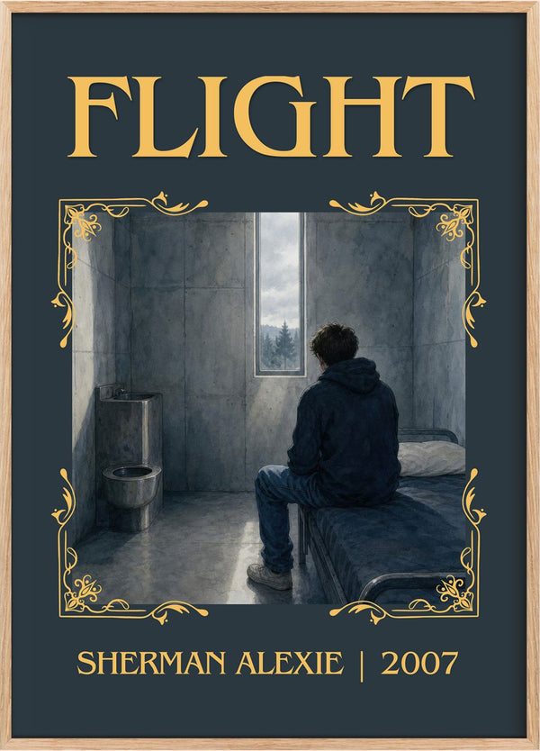 Flight Classic Book Art Print by Sherman Alexie