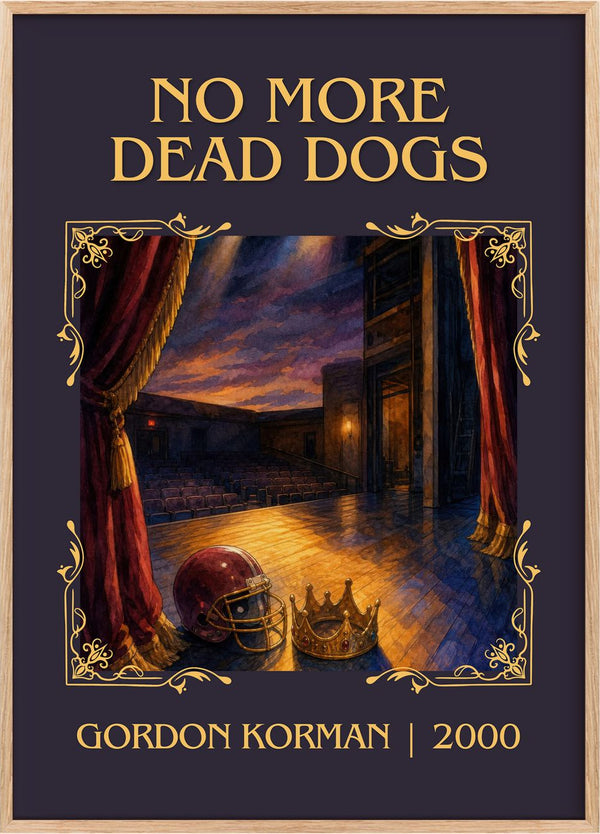 No more dead dogs Classic Book Art Print by Gordon Korman