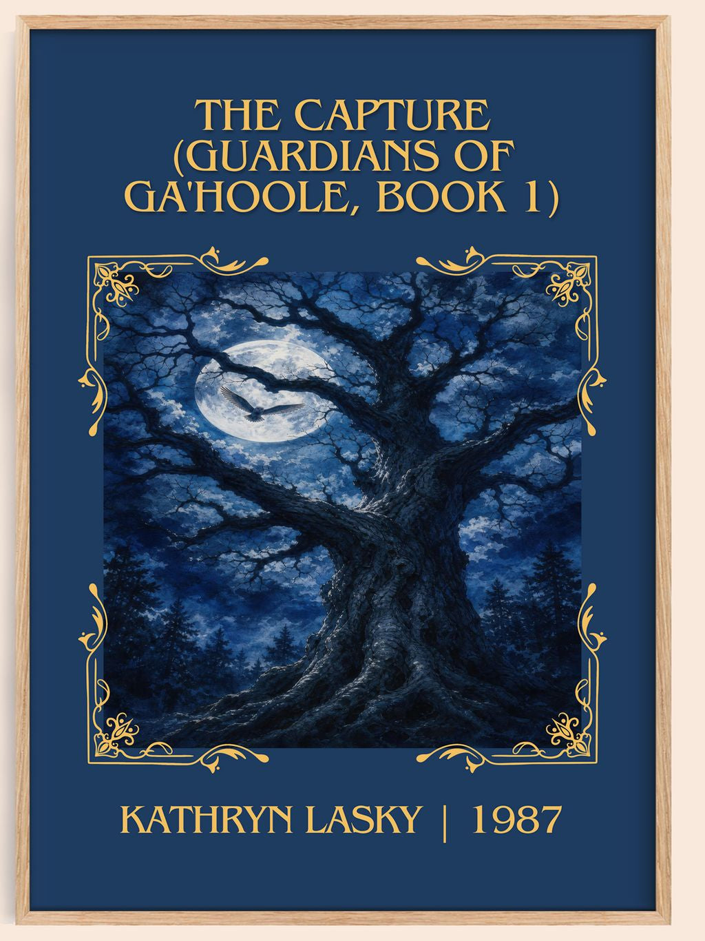 The Capture (Guardians of Ga'Hoole, Book 1) Classic Book Art Print by Kathryn Lasky – book poster
