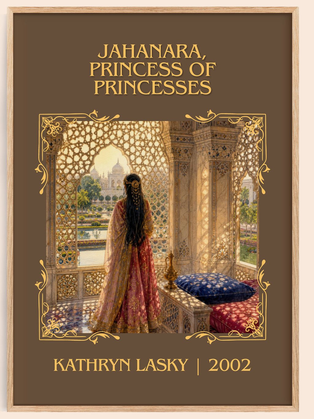 Jahanara, Princess of Princesses Classic Book Art Print by K. Lasky – book poster