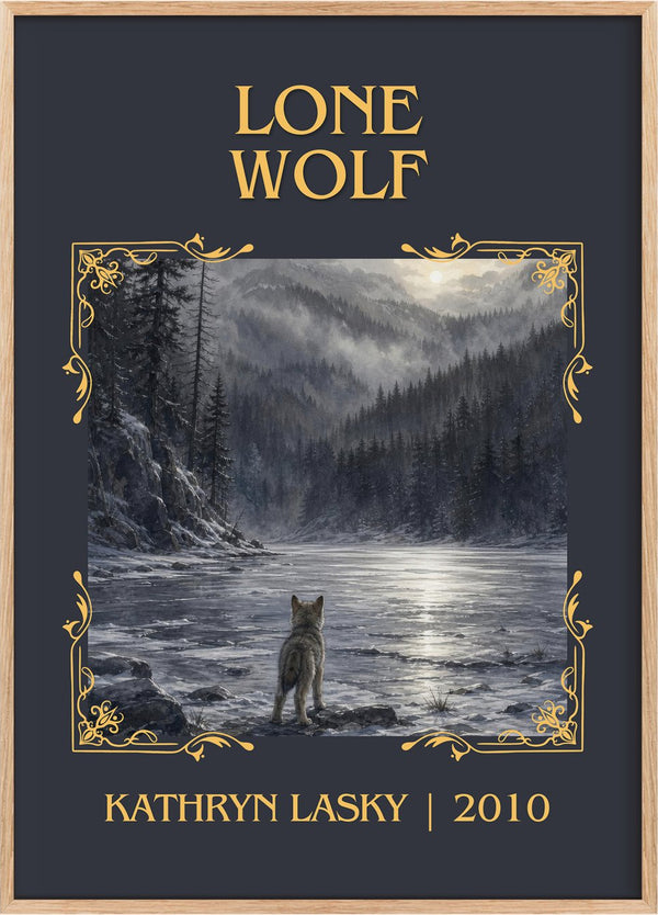Lone wolf Classic Book Art Print by Kathryn Lasky