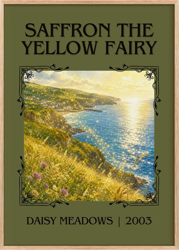 Saffron the Yellow Fairy Classic Book Art Print by Daisy Meadows