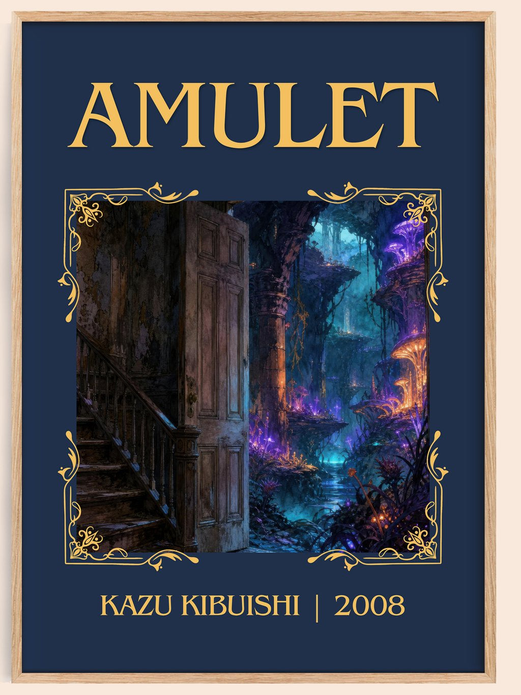 Amulet Classic Book Art Print by Kazu Kibuishi – book poster