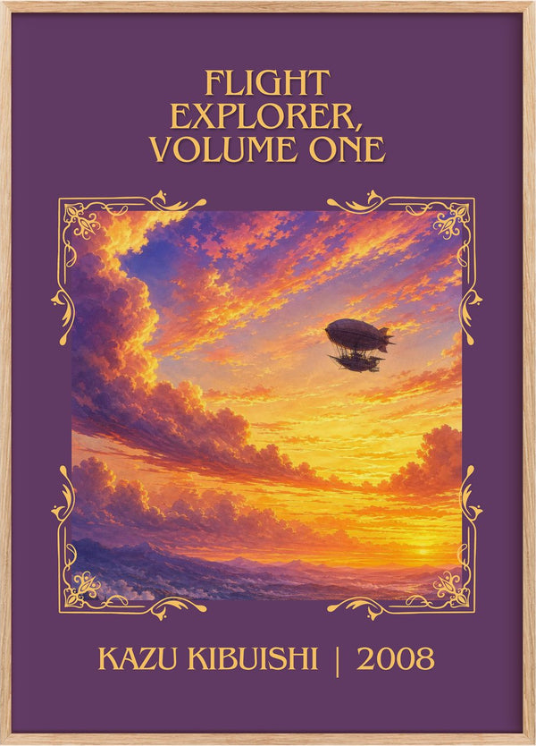 Flight Explorer, Volume One Classic Book Art Print by Kazu Kibuishi