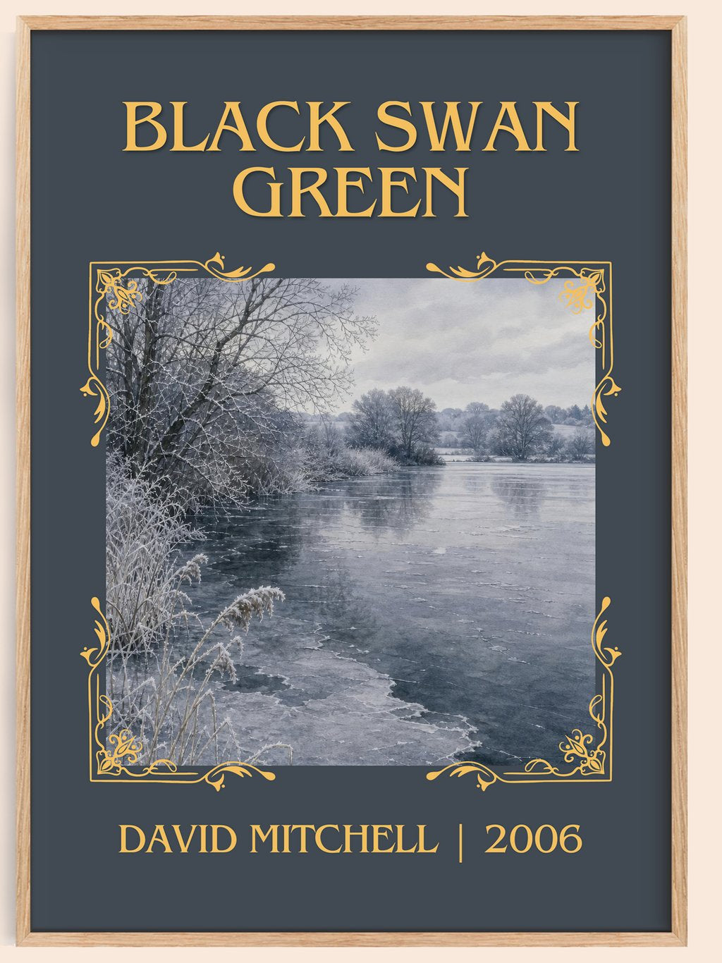 Black Swan Green Classic Book Art Print by David Mitchell – book poster