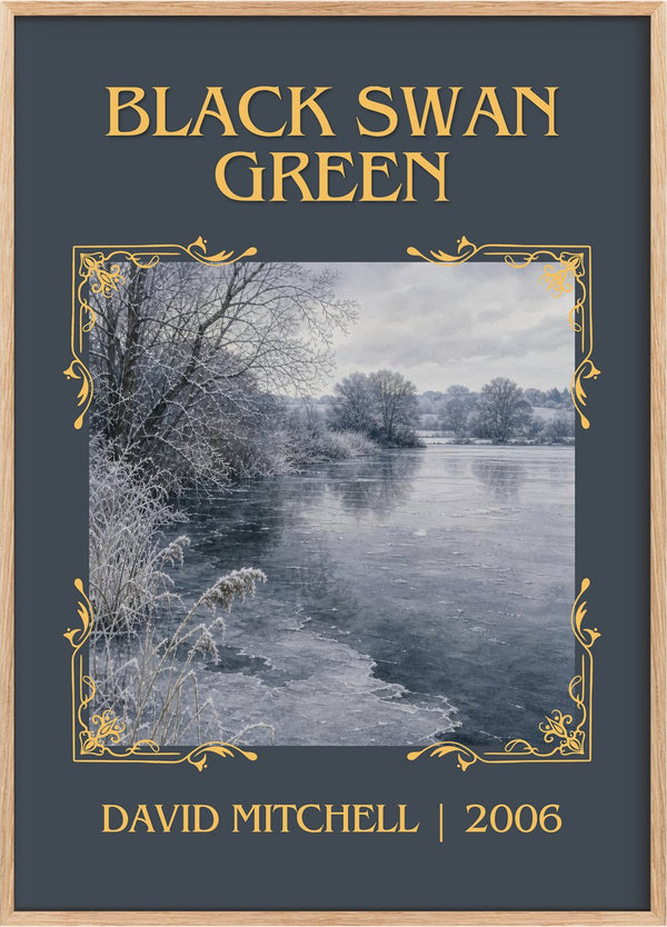 Black Swan Green Classic Book Art Print by David Mitchell