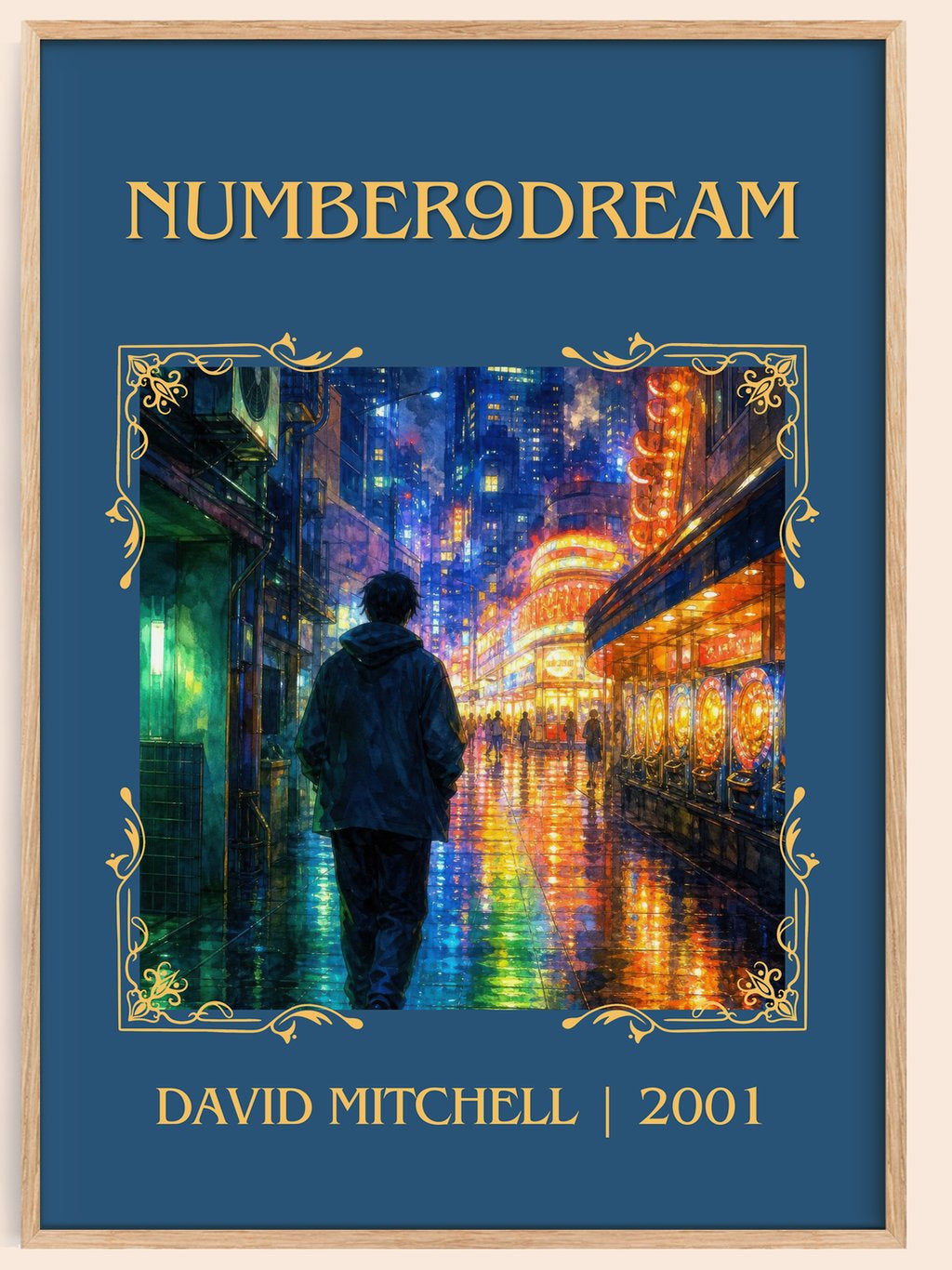 Number9Dream Classic Book Art Print by David Mitchell – book poster