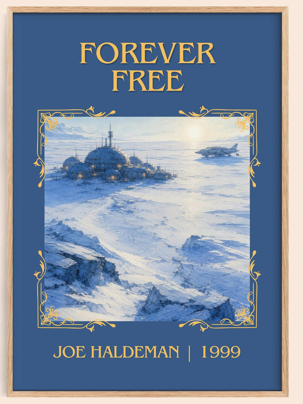 Forever free Classic Book Art Print by Joe Haldeman – book poster