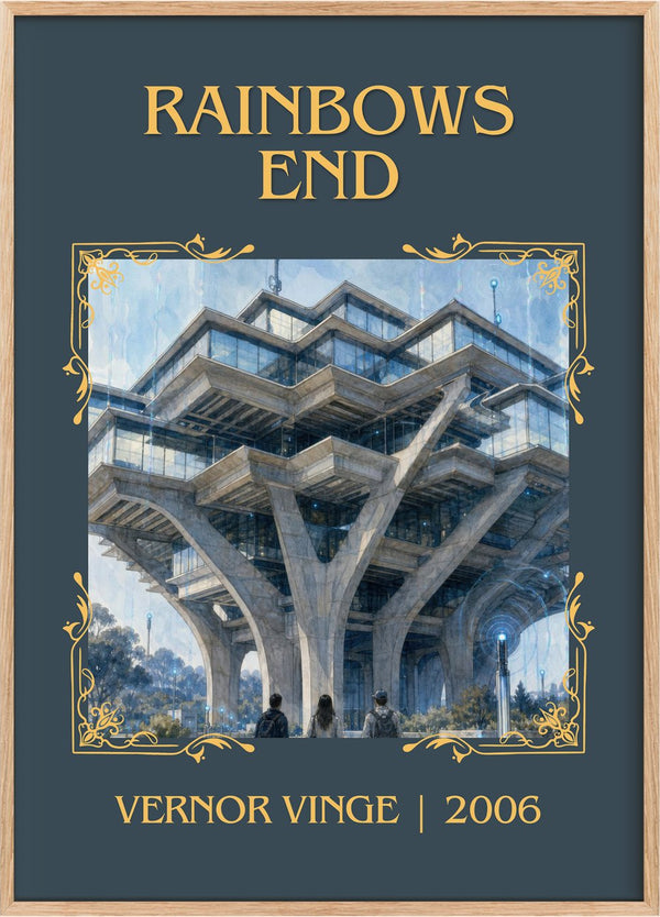 Rainbows End Classic Book Art Print by Vernor Vinge