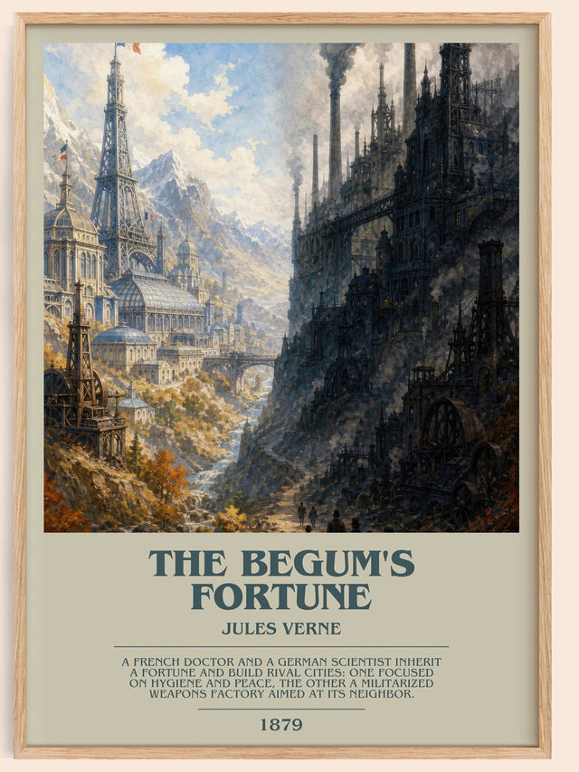 The Begum'S Fortune Bookish Wall Art by Jules Verne