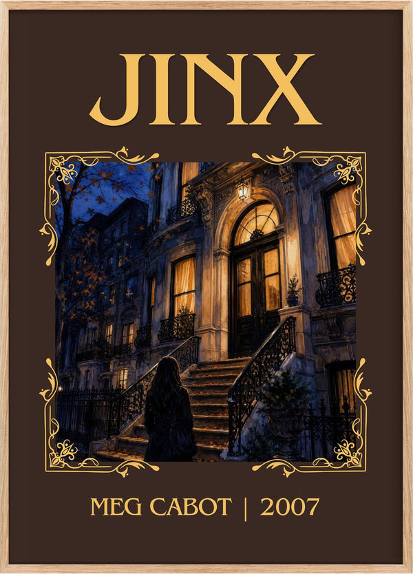 Jinx Classic Book Art Print by Meg Cabot