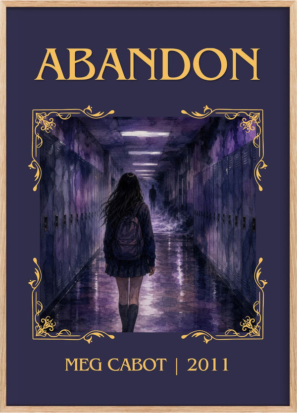 Abandon Classic Book Art Print by Meg Cabot