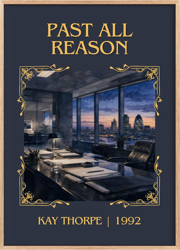 Past All Reason Classic Book Art Print by Kay Thorpe