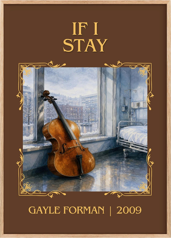 If I Stay Classic Book Art Print by Gayle Forman