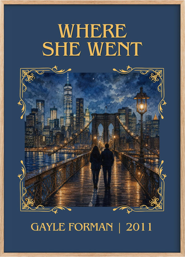 Where She Went Classic Book Art Print by Gayle Forman
