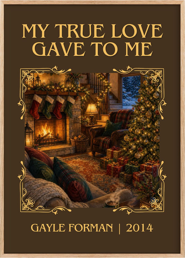 My True Love Gave to Me Classic Book Art Print by Gayle Forman