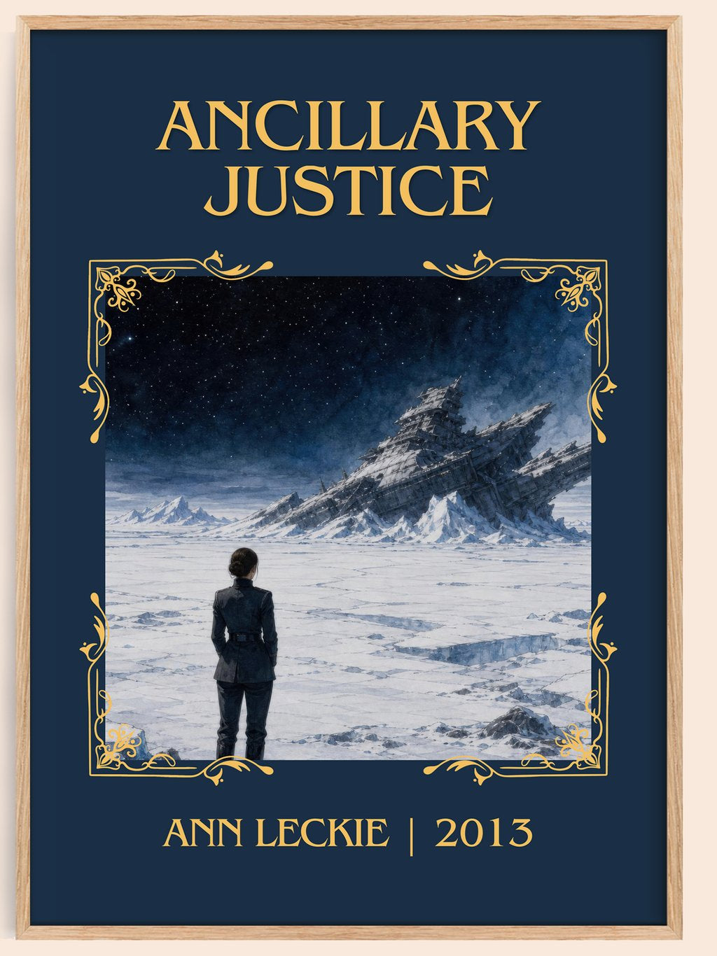 Ancillary Justice Classic Book Art Print by Ann Leckie – book poster