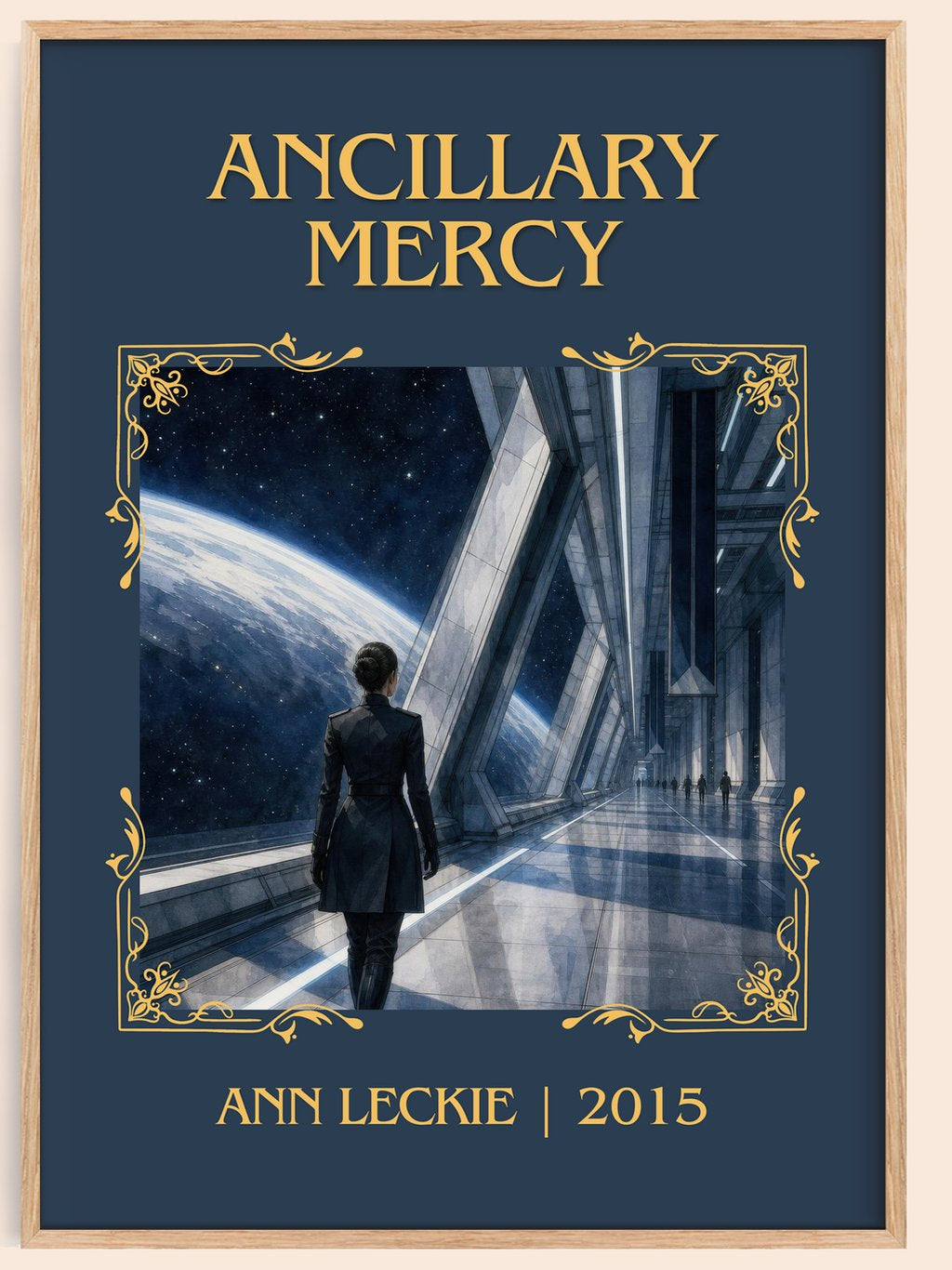 Ancillary Mercy Classic Book Art Print by Ann Leckie – book poster