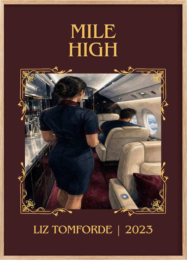 Mile High Classic Book Art Print by Liz Tomforde