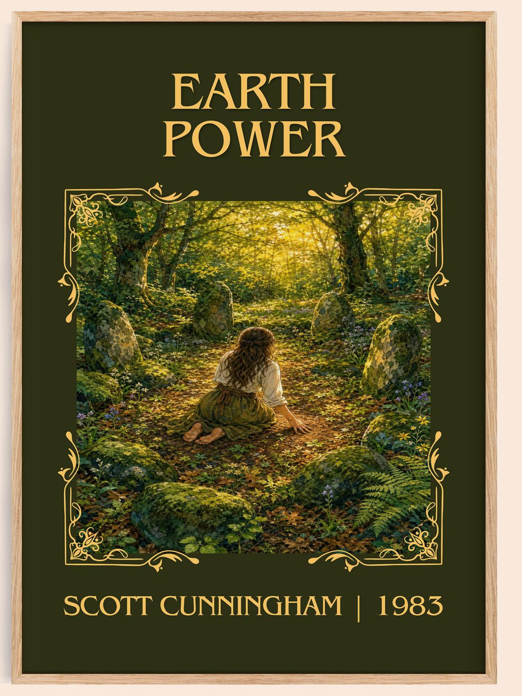 Earth power Classic Book Art Print by Scott Cunningham – book poster