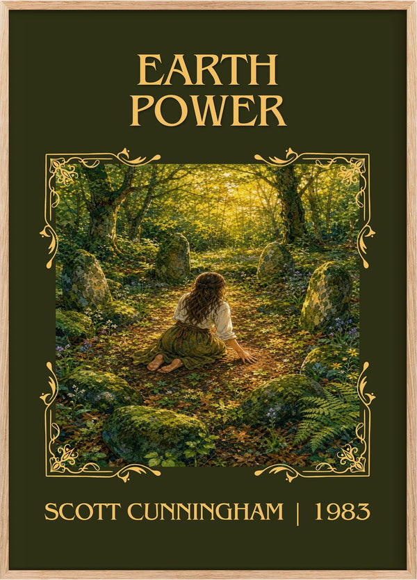 Earth power Classic Book Art Print by Scott Cunningham