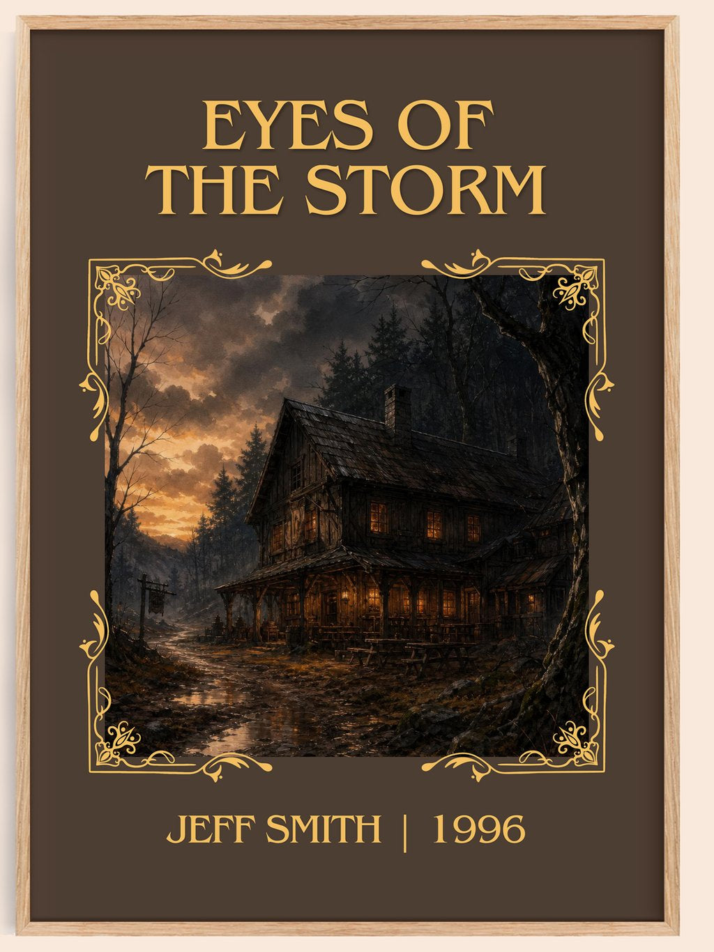 Eyes of the Storm Classic Book Art Print by Jeff Smith – book poster