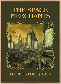The Space Merchants Classic Book Art Print by Frederik Pohl