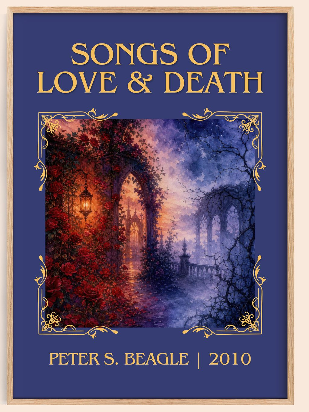 Songs of love & death Classic Book Art Print by Peter S. Beagle – book poster