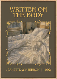 Written on the Body Classic Book Art Print by Jeanette Winterson