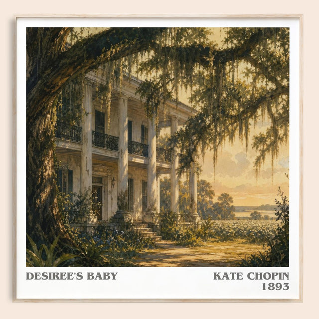 Desiree'S Baby Literary Art Print by Kate Chopin