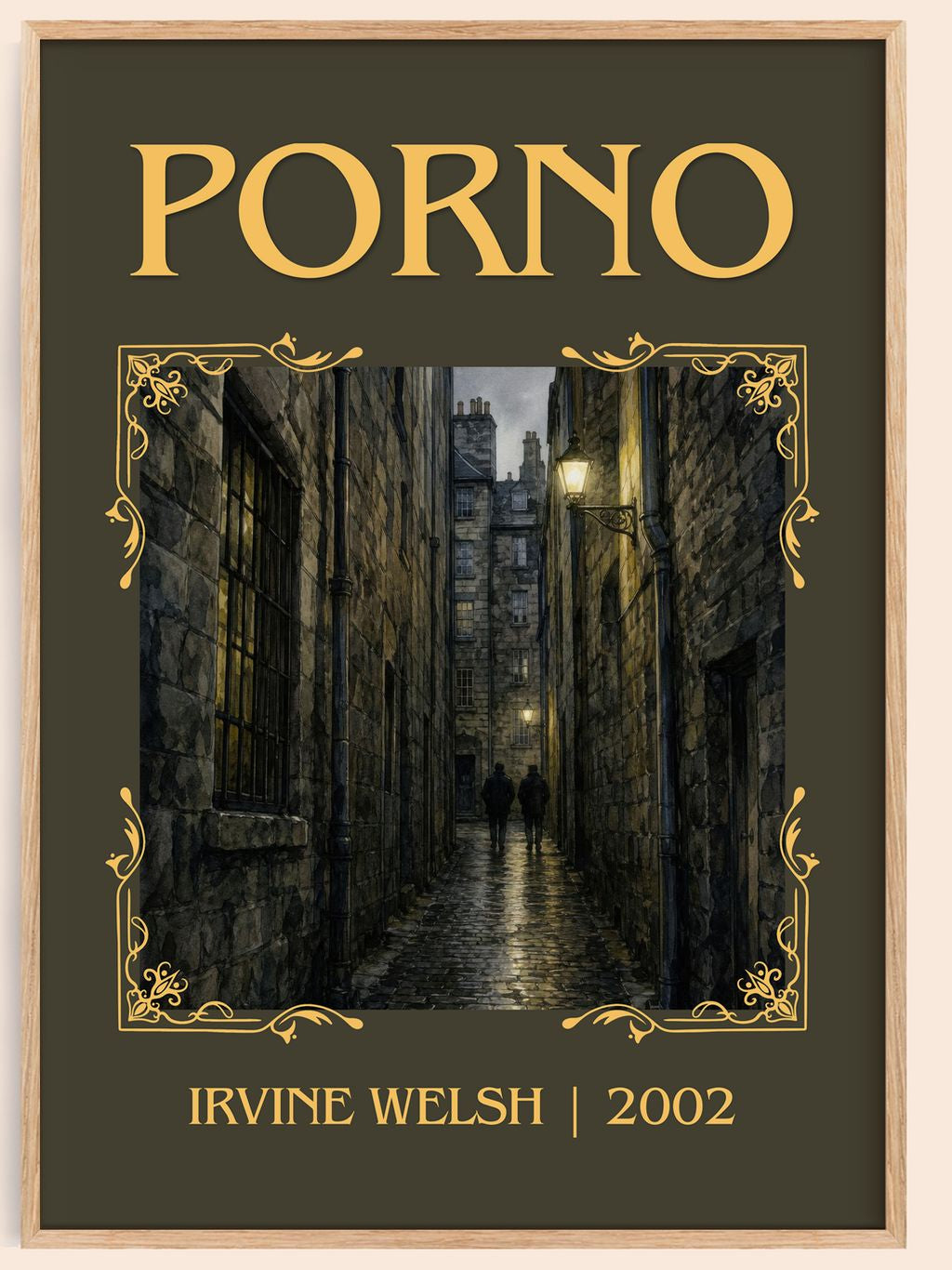 Porno Classic Book Art Print by Irvine Welsh – book poster