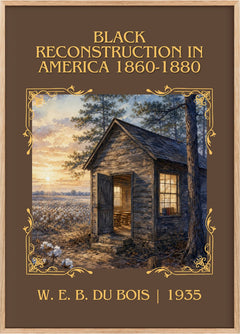 Black reconstruction in America 1860-1880 Classic Book Art Print by W. E. B. Du Bois