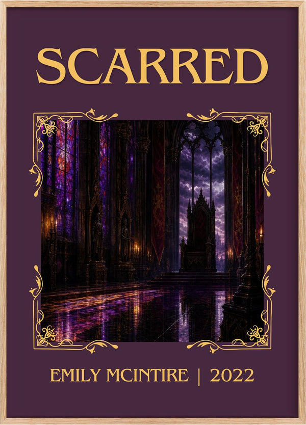 Scarred Classic Book Art Print by Emily McIntire