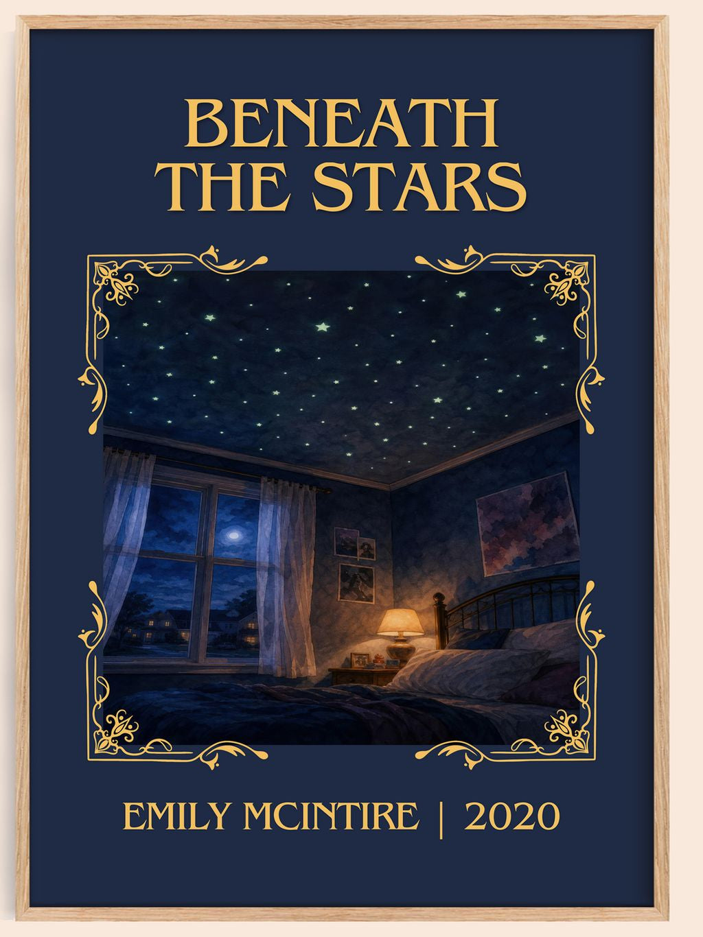 Beneath the Stars Classic Book Art Print by Emily McIntire – book poster