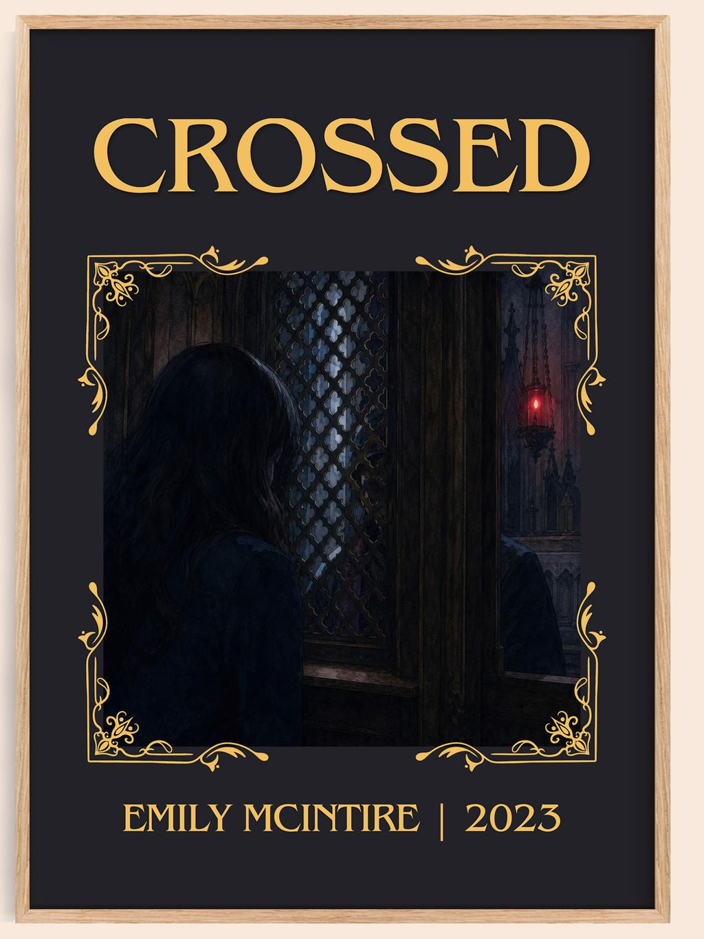 Crossed Classic Book Art Print by Emily McIntire – book poster