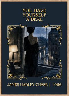 You have yourself a deal Classic Book Art Print by James Hadley Chase