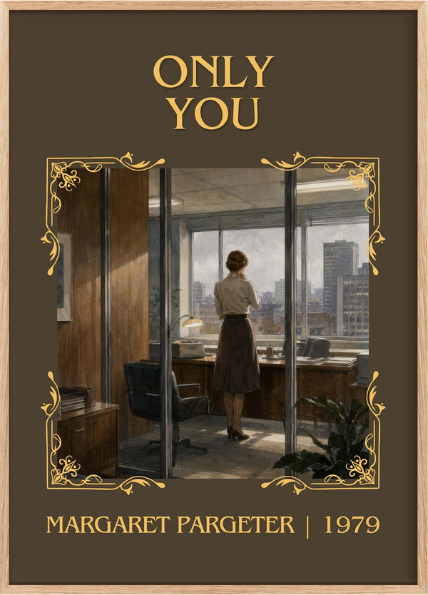 Only You Classic Book Art Print by Margaret Pargeter