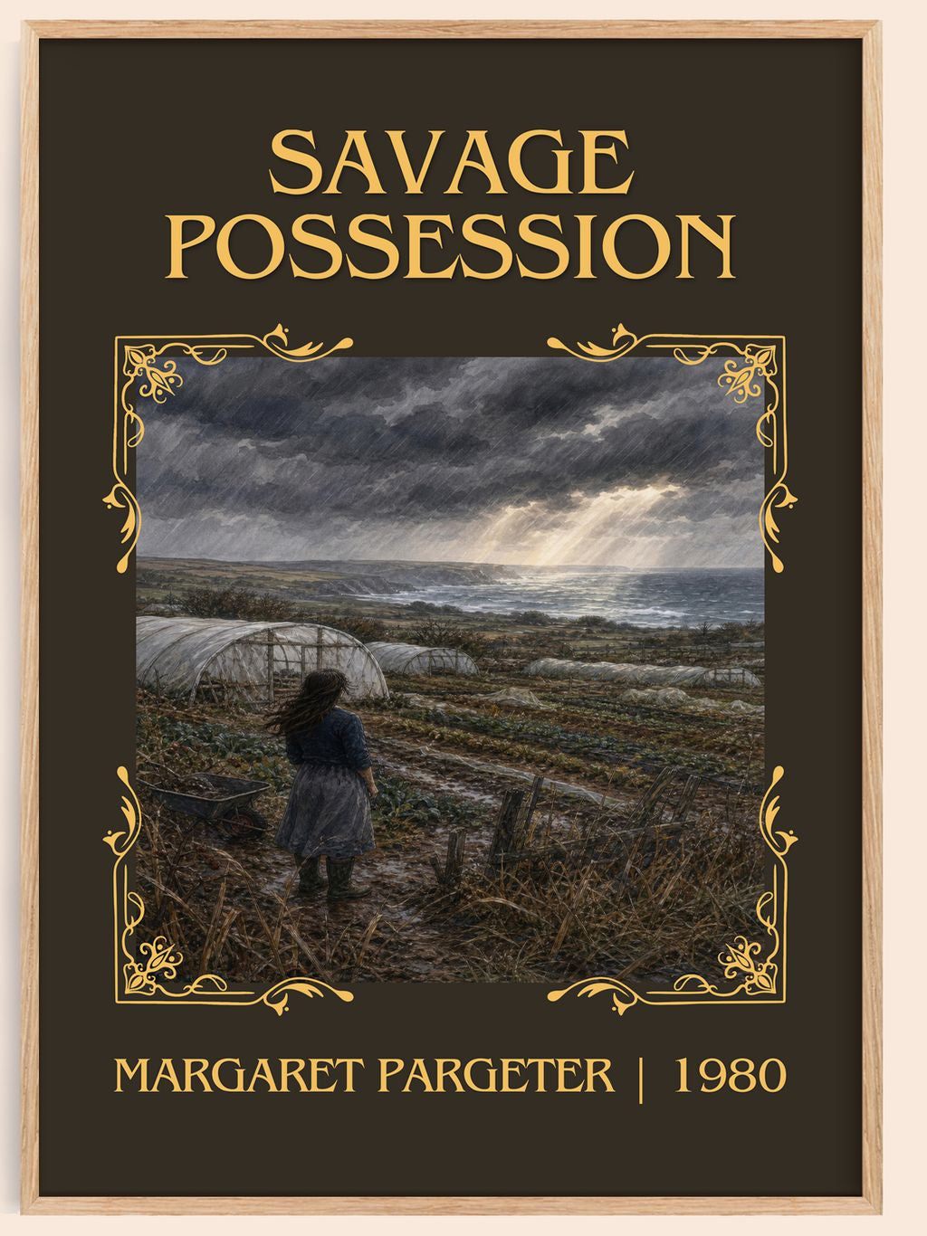 Savage possession Classic Book Art Print by Margaret Pargeter – book poster