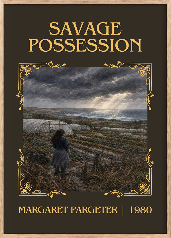 Savage possession Classic Book Art Print by Margaret Pargeter