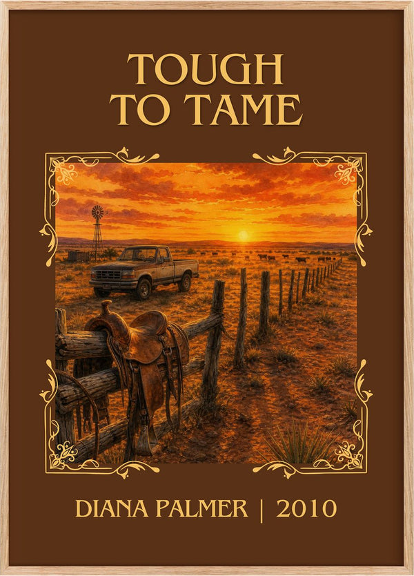 Tough to Tame Classic Book Art Print by Diana Palmer