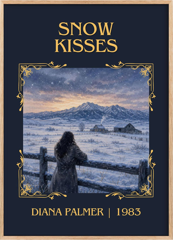 Snow Kisses Classic Book Art Print by Diana Palmer