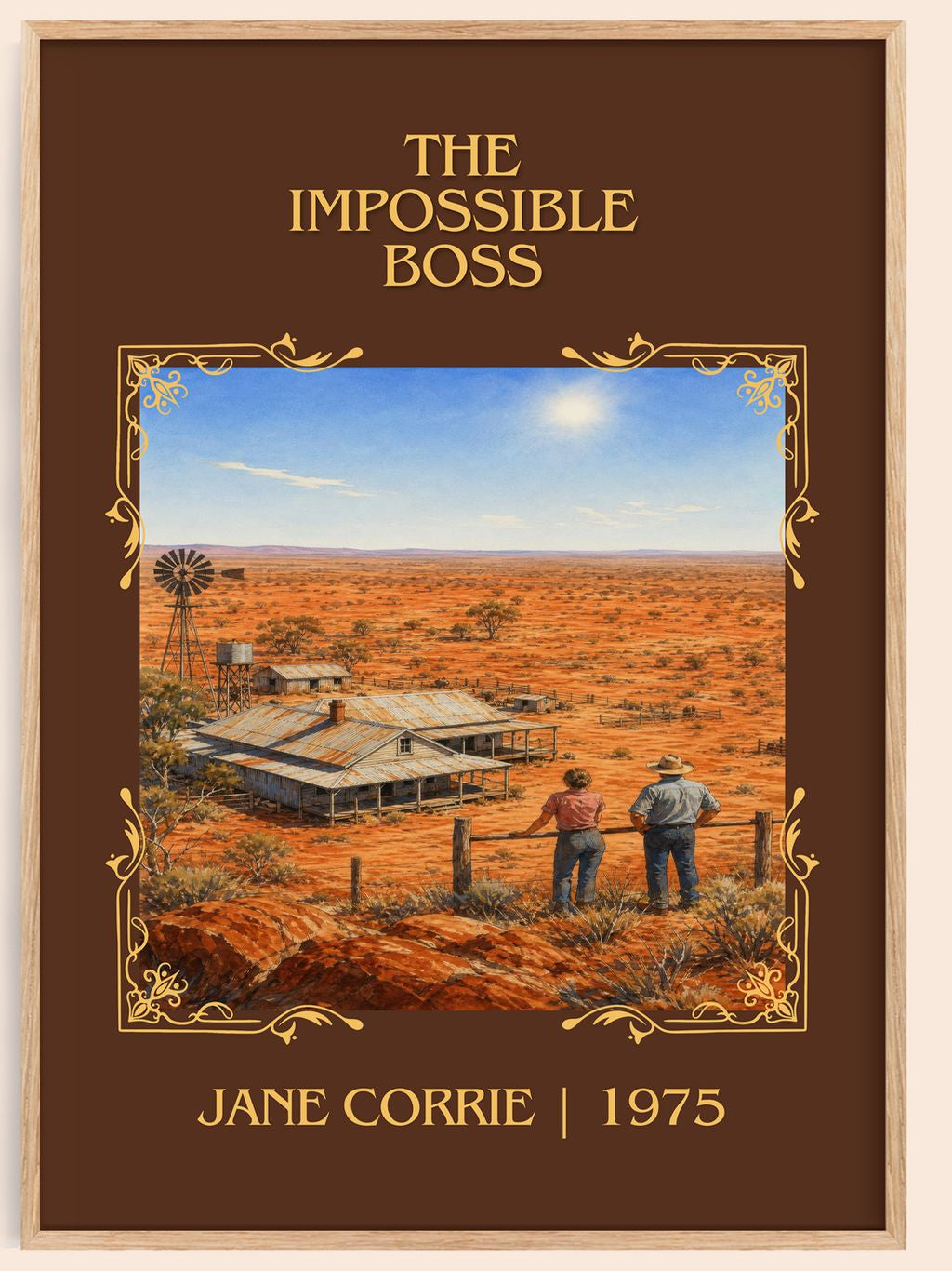The Impossible Boss Classic Book Art Print by Jane Corrie – book poster