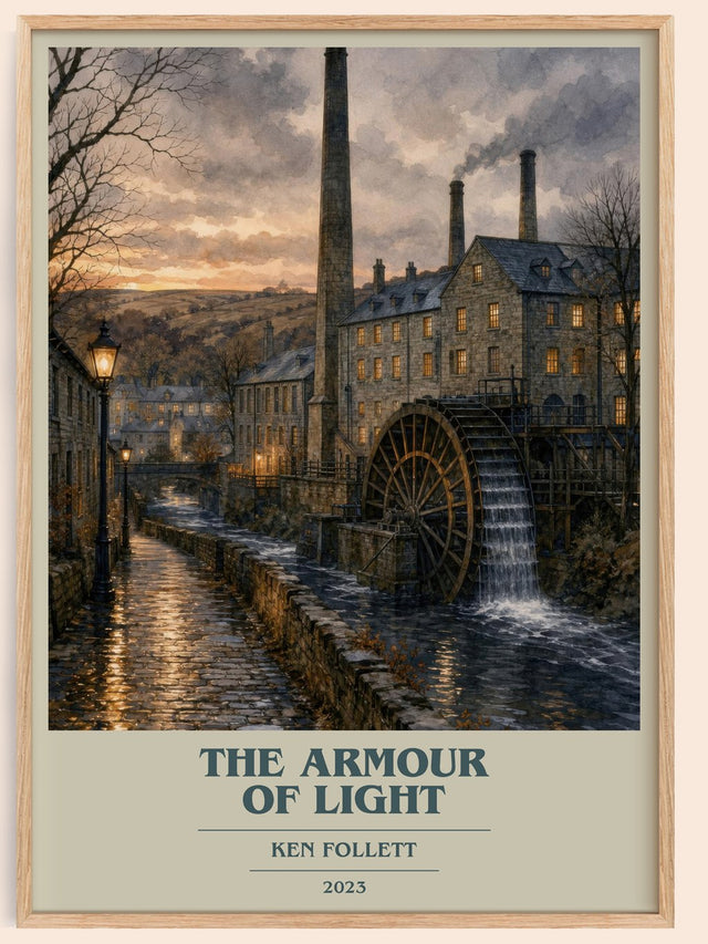 The Armour Of Light Book Cover Poster by Ken Follett