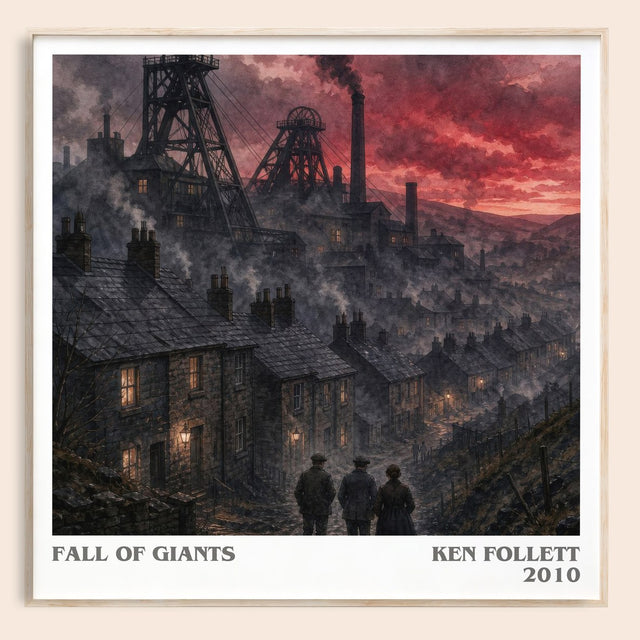 Fall Of Giants Literary Art Print by Ken Follett